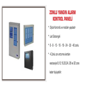 ZOONLU YANGIN ALARM KONTROL PANELİ