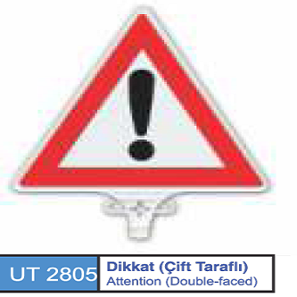 Dikkat (Çift Taraflı)